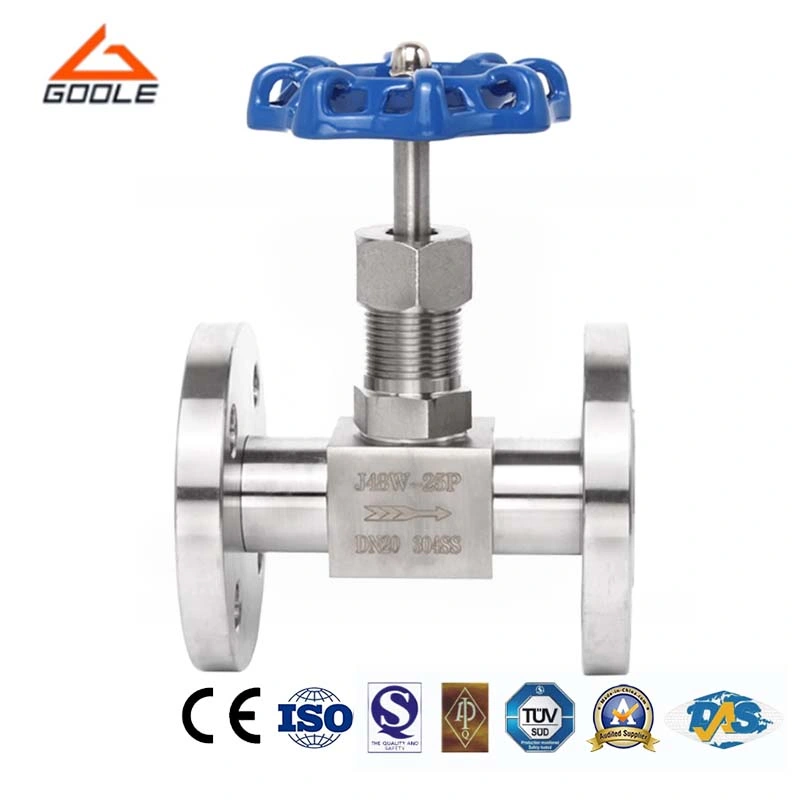 Stainless Steel Flanged Ends Needle Valve