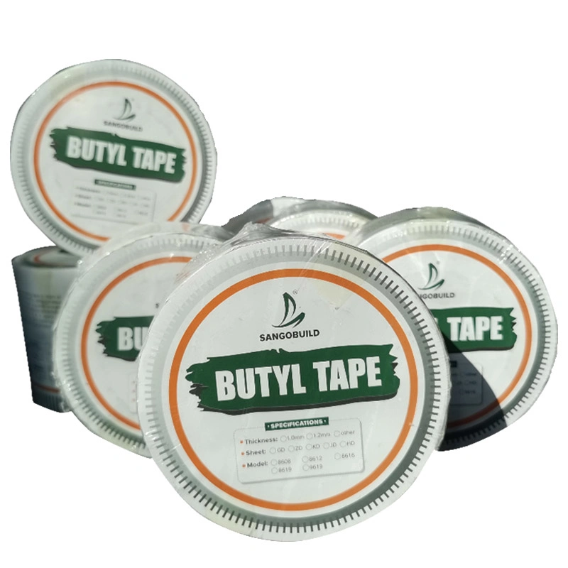 Self Adhesive Waterproof Tape Joint Flex Rubber Crack Sealing Tape Putty Tape Butyl Mastic Tape for Roof Windows