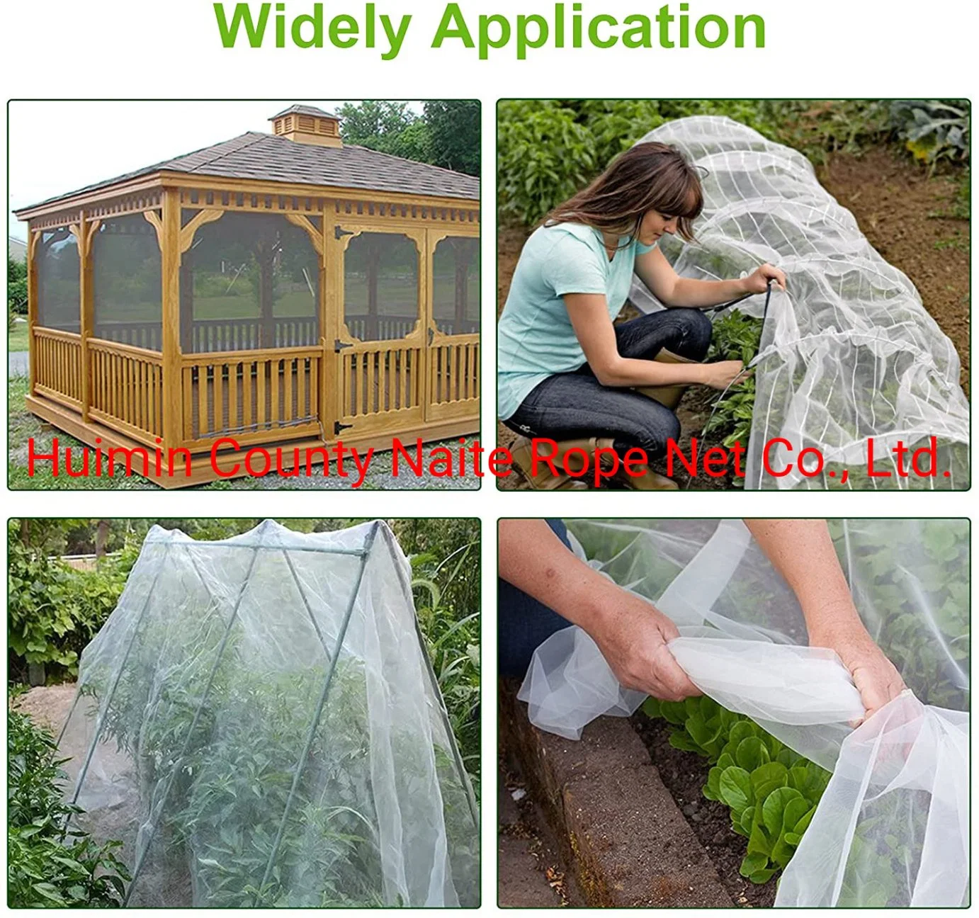 Insect Net Greenhouse Garden Nettings Fences Nets Fine Mesh Insect Mosquito Bird Net for Protecting Vegetables Flowers Fruits Trees Plants