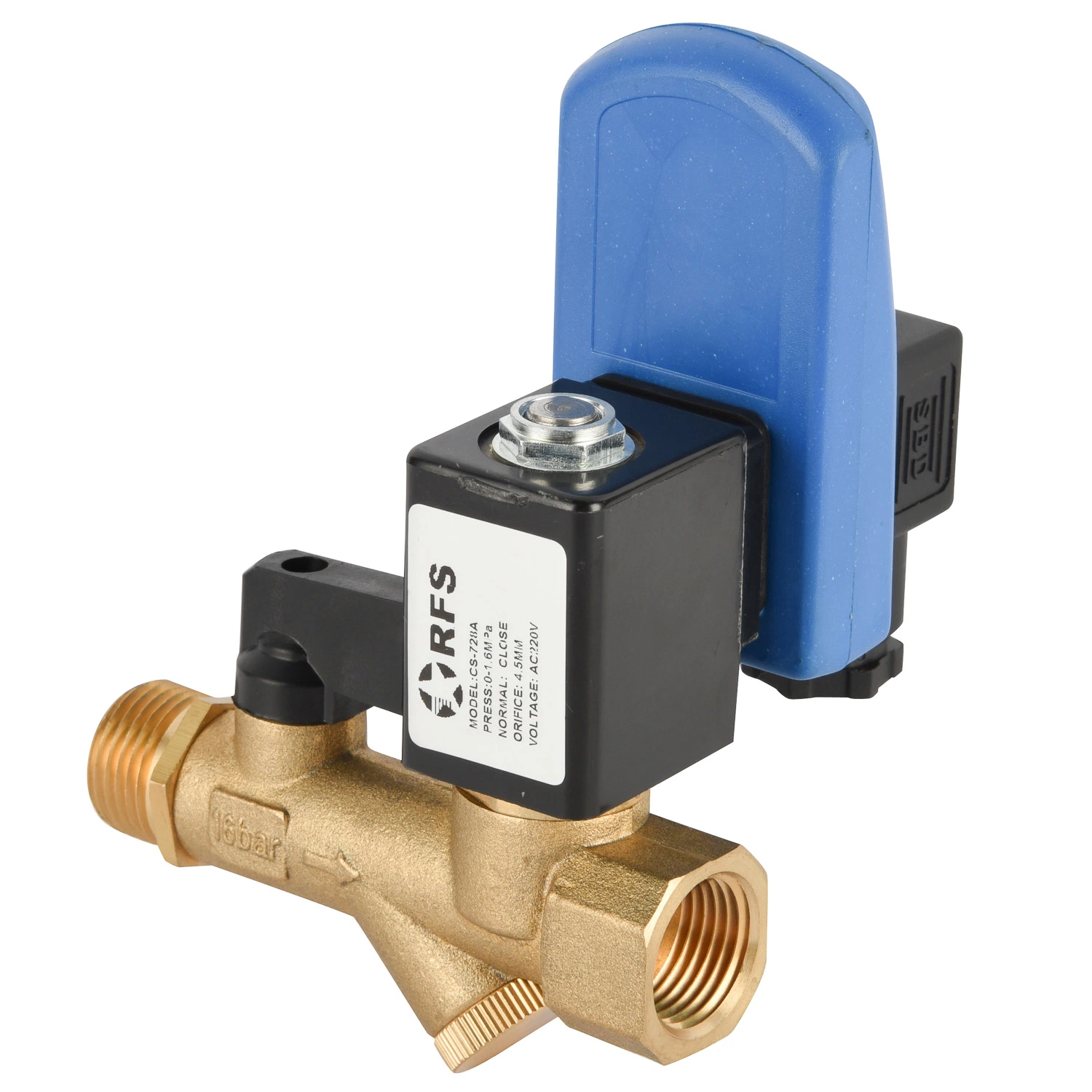 Timer Controlled Electronic Condensate Bsp Drain Valve (Compact)