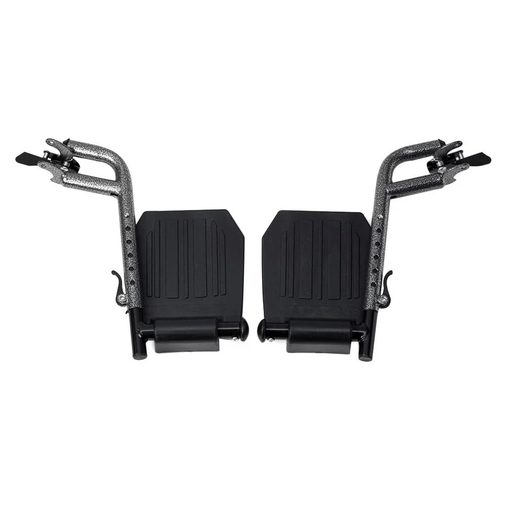 Aluminum Footplate Disabled for Electric Wheelchair Brake Wheel