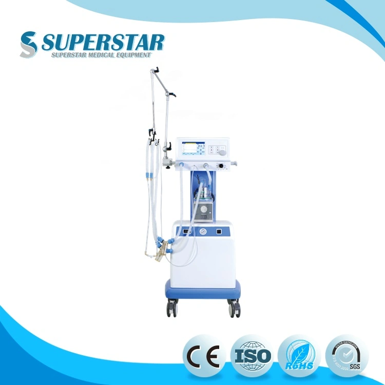Высокое качество медицинского оборудования Китая поставщика портативный аппарат ИВЛ CPAP системы Nlf-200A
