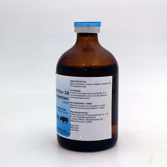 Tylosin Injection 10% Veterinary Medicine