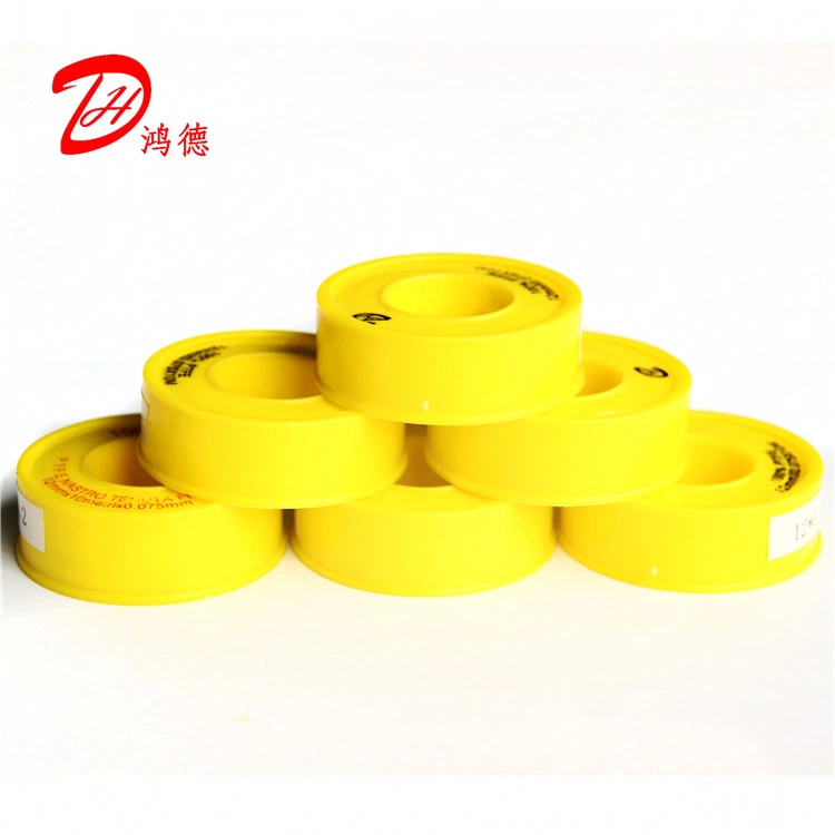 1 Roll 12mm X 5m Gas Yellow Plumbers PTFE Thread Seal Tape for Joint