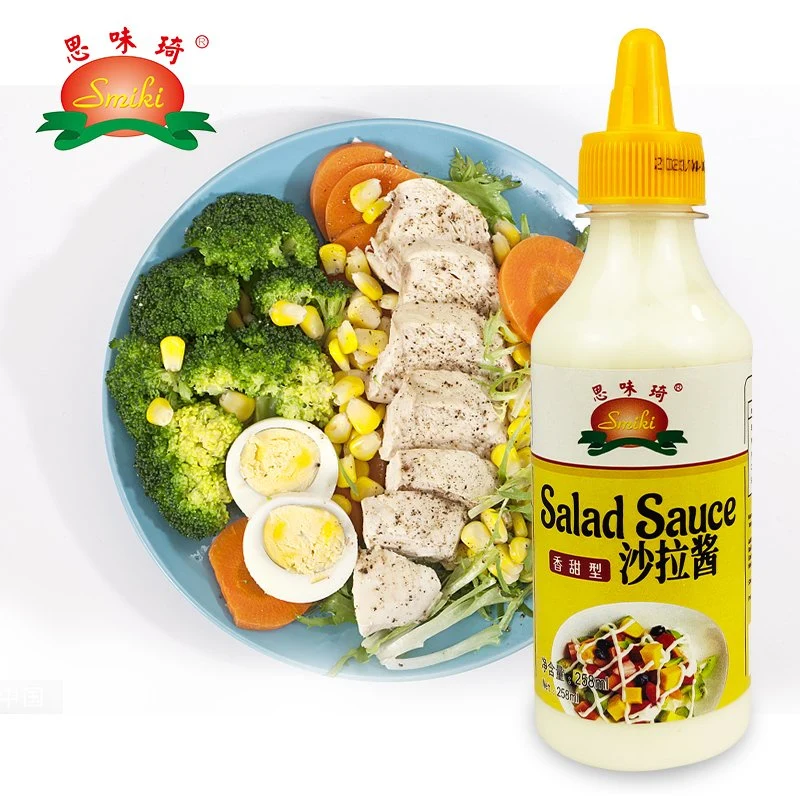 Sauce à salade japonaise au goût doux et aigre-douce Bouteille souple pour animaux