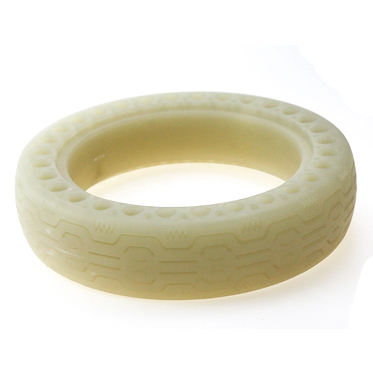 8 1/2*2 Pattern Honey Comb Solid Tire Fluorescent Green Color