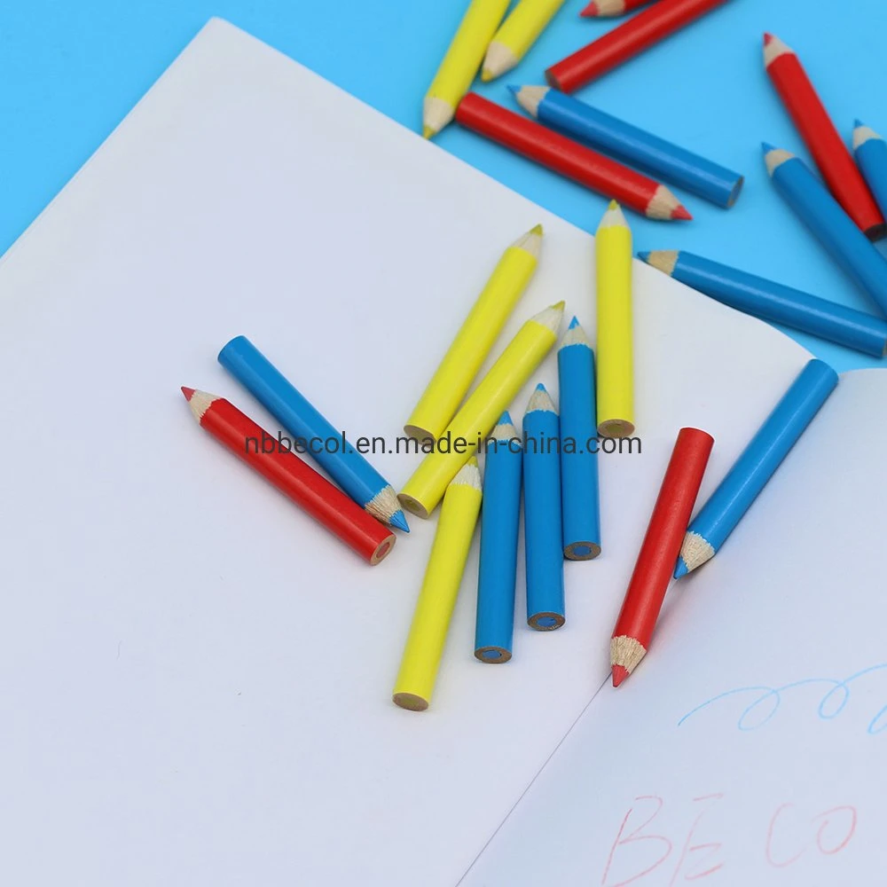 Promotional Cute 1.7 Inch Pencils Mini Colored Pencil Set for Gifts