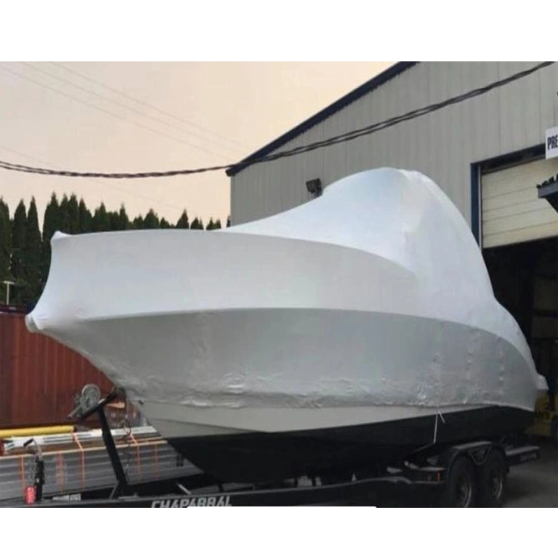 Factory Supply 9 Mil /10 Mil White Color Shrink Wrap for Boat, Vehicle and Big Equipment