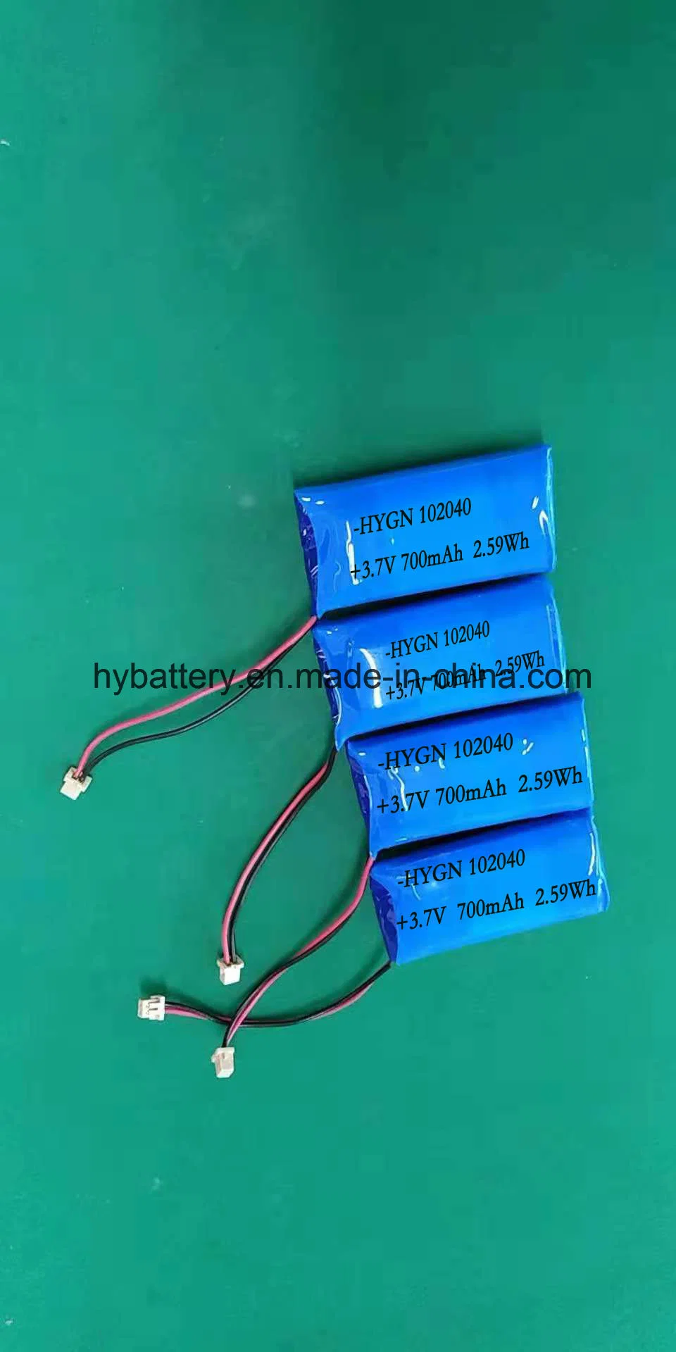 Hot Sell 3,7V 700mAh Li-Polymer-Akku 102040 für Bluetooth-Headset