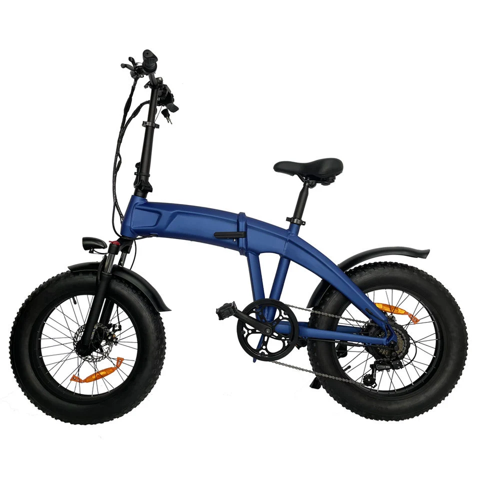 Poland Warehouse CE Cheap 350W 500W 750W Ebike 20" Fat Tire Folding Electric Bike