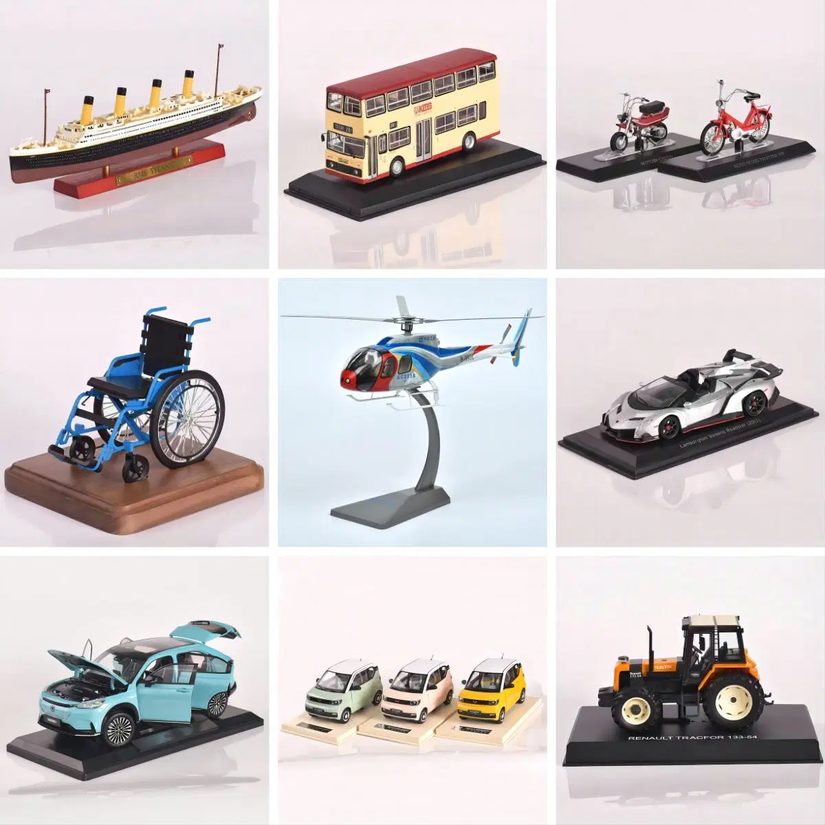 OEM Factory Customized Model Miniature Toys Wholesale Helicopter Price Scale Diecast Cars Tank Train Aircraft Die Cast Airplane Model Manufacturer in China