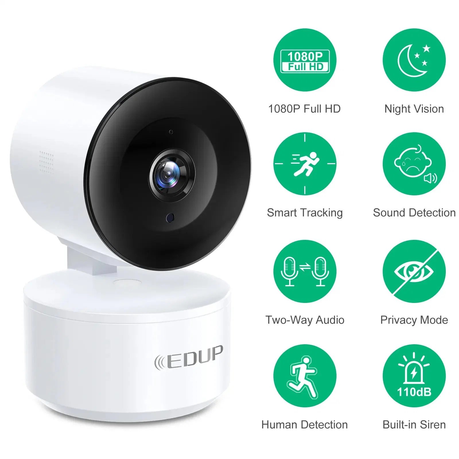 Edup USB Computer Security 1080P High quality/High cost performance Tuya WiFi Camera