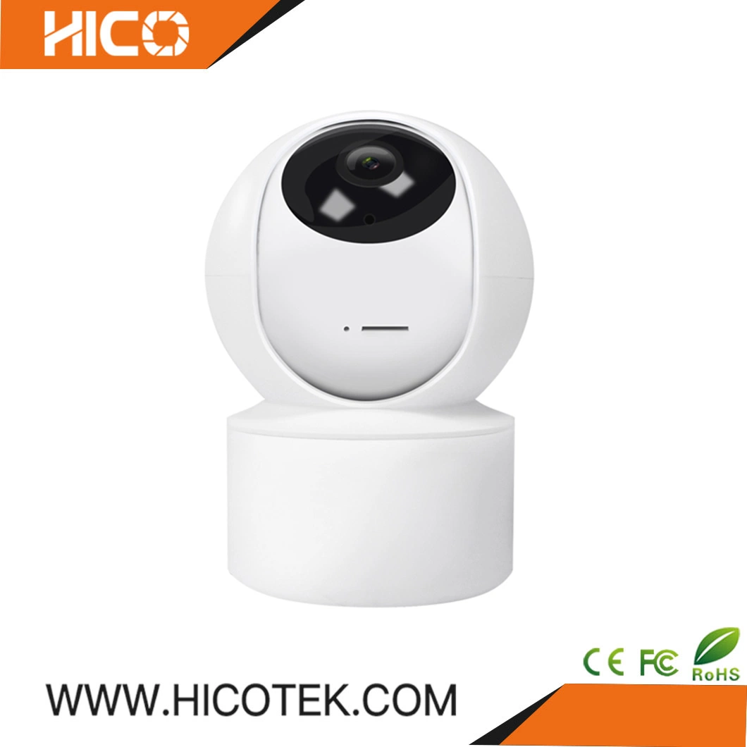 Wireless Ai Smart WiFi CCTV IP Home Security Babysitter Auto Tracking Mini PTZ TF P2p Camera