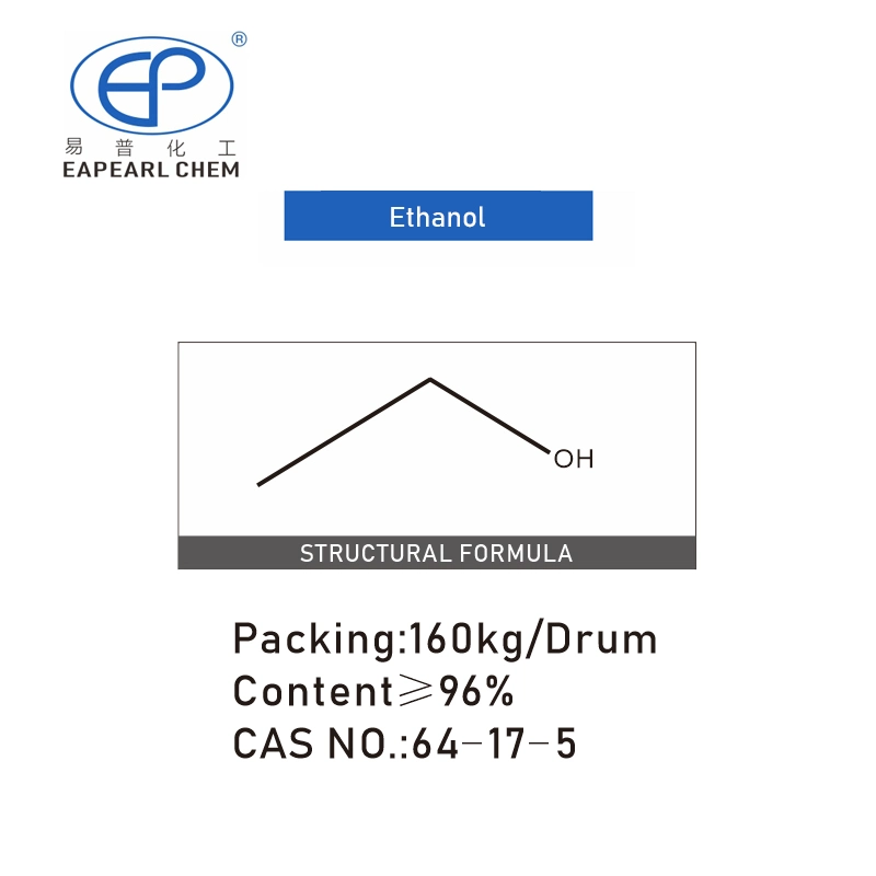 Máxima pureza CAS 64-17-5 etanol Grado Industrial suministro directo de fábrica Entrega rápida con calidad garantizada