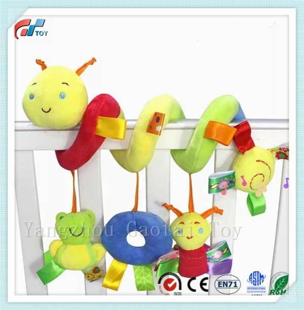 Various Design Soft Baby Hanger Plush Animal Toy