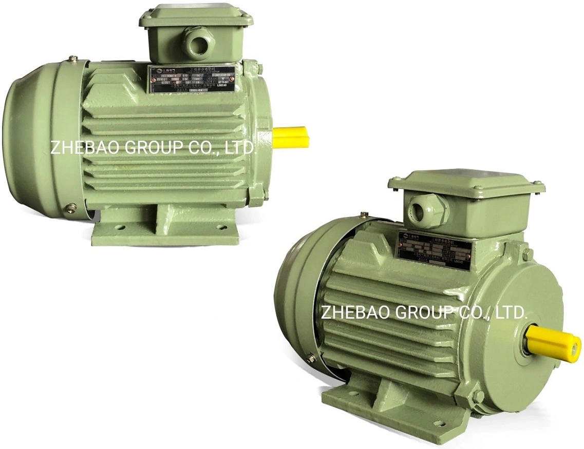 Sistema de trabalho si de utilização industrial AC trifásico de 4 pólos Motor elétrico