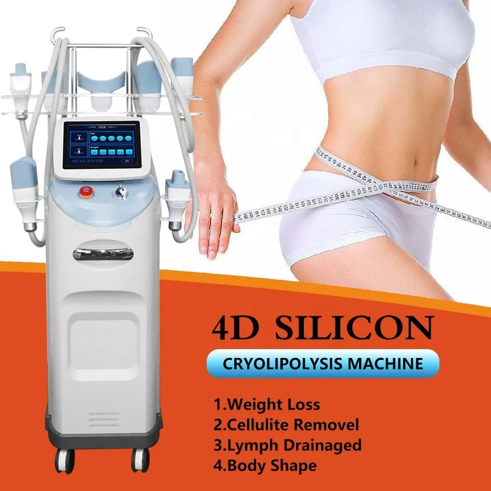 Non-Surgical Cryolipolysis Congelación de la grasa de la máquina para Body Shaping y reducción de celulitis