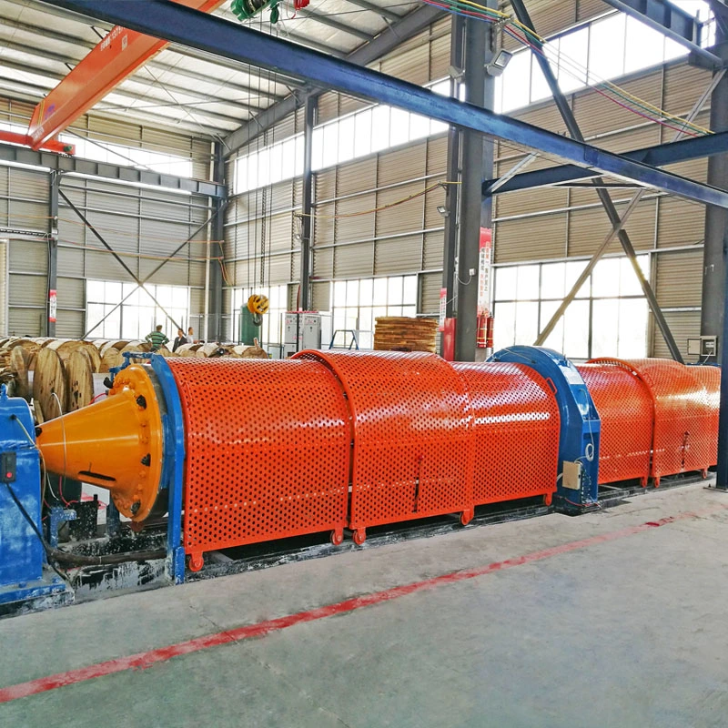 China Manufacture Big Bearing Tubular Stranding Machine 500mm Model Tubular Stranding Machine