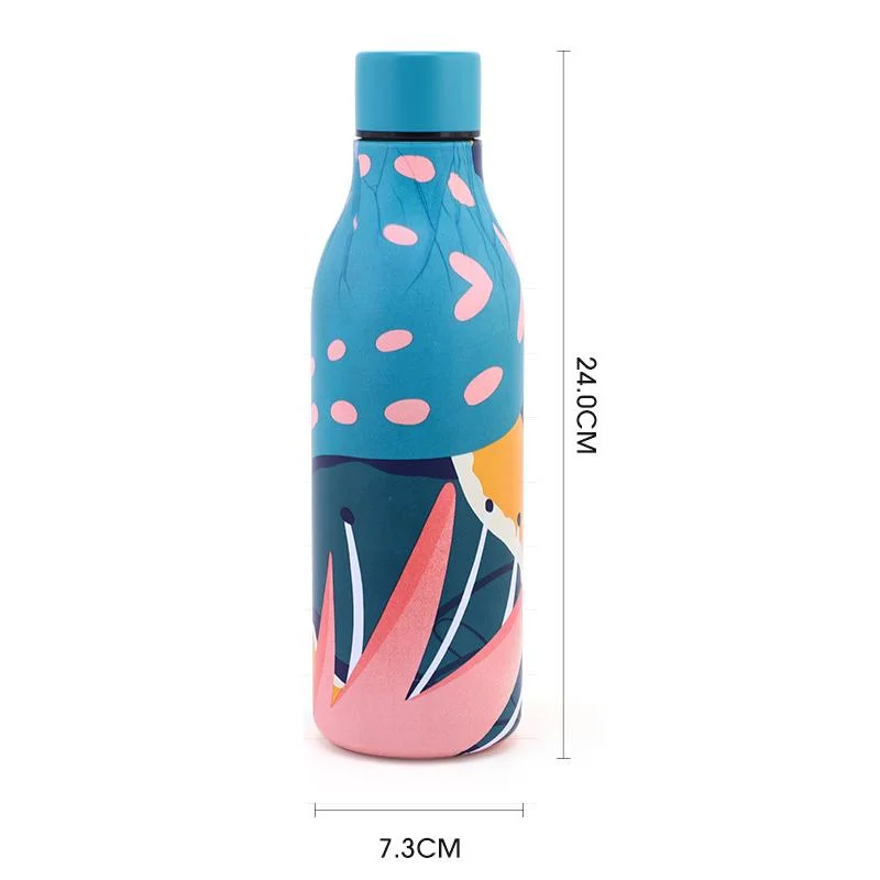 Customized Logo Double Walled Stainless Steel Water Bottle