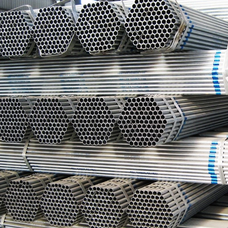 High quality/High cost performance  Q235 Q345 4inch Hot DIP Galvanized Round Steel Pipe Gi Pipe Pre Galvanized Steel Tube