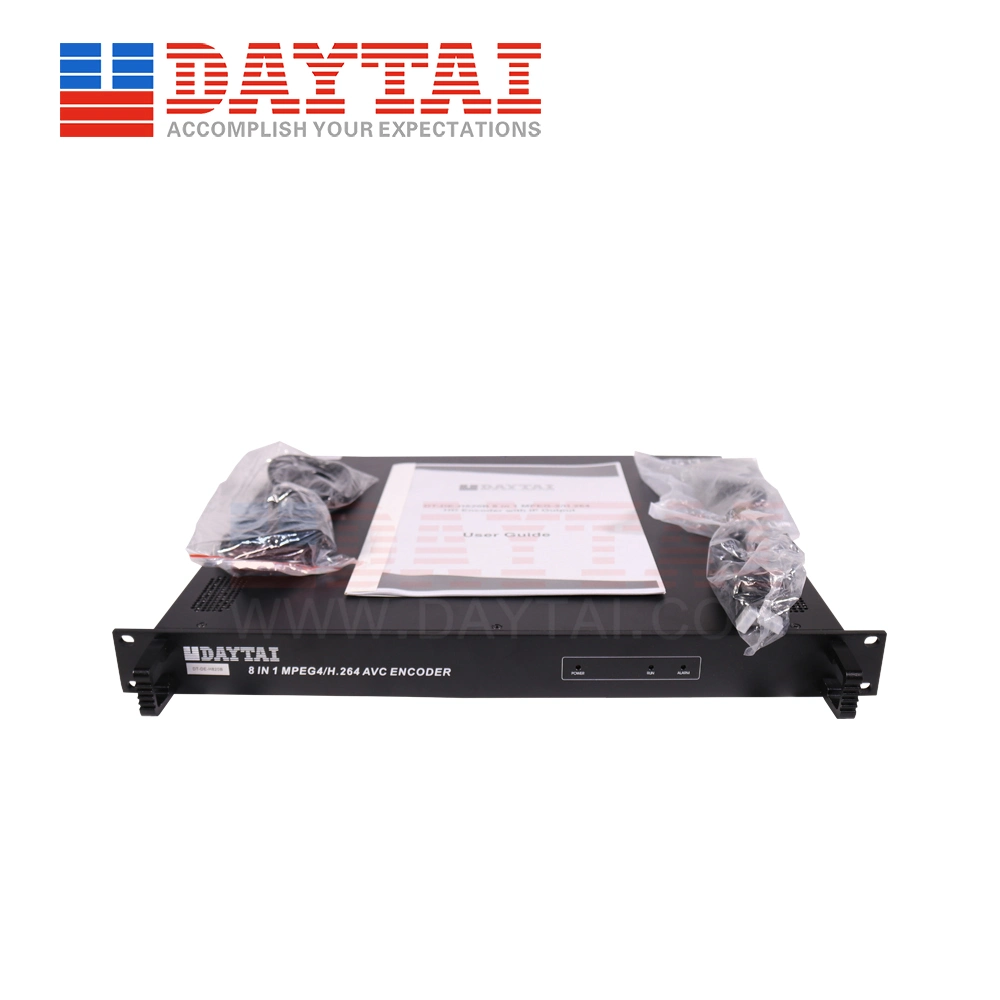 Satellite Digital TV H. 264 SD/HD 8 in 1 Encoder