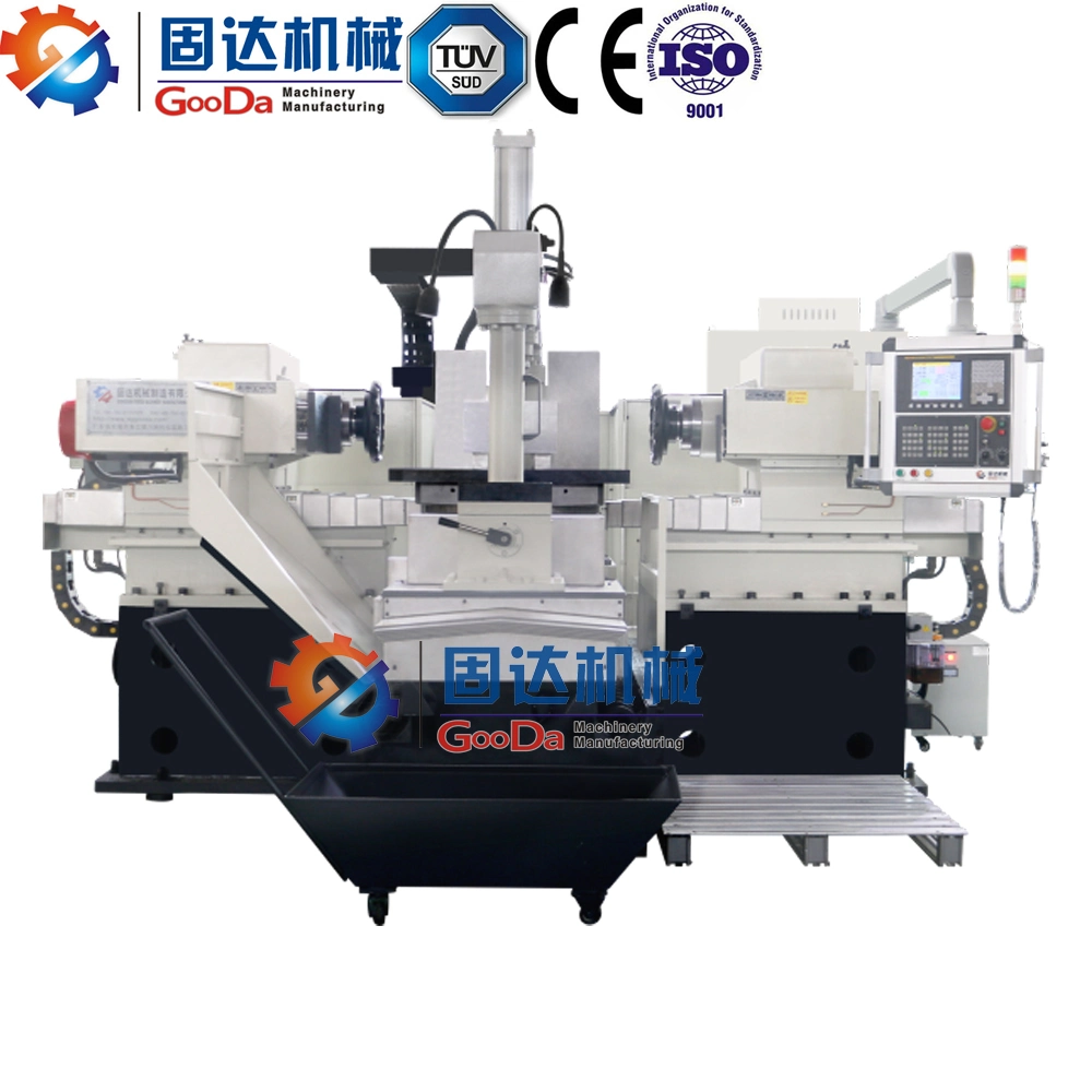 Gear Type CNC Duplex Milling Machine with Big Cutter for Casting and Forgings Power Cutting