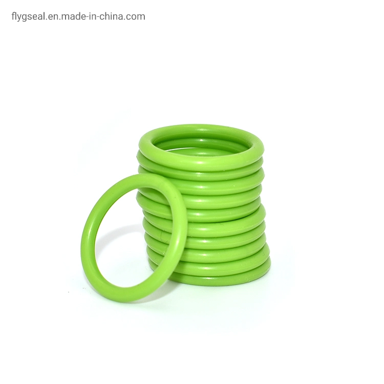 Factory Rubber Seal Customized Size Colored Green EPDM O Ring