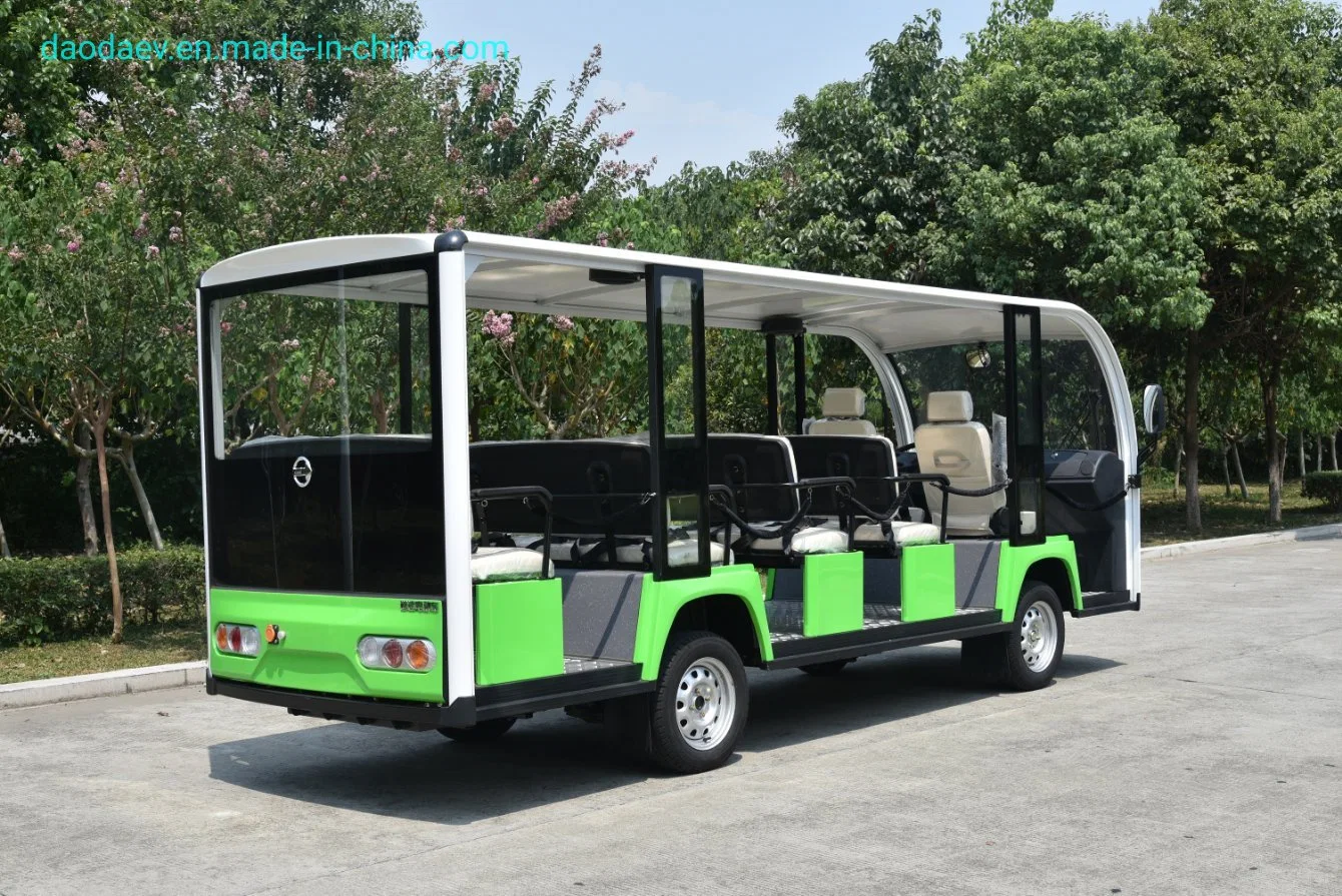 La Chine usine OEM 7,5 Kw de puissance 72V Super 17 de charge batterie au lithium de quatre roues motrices électrique passager Bus touristiques Tourisme Minibus voiture F17-QM13