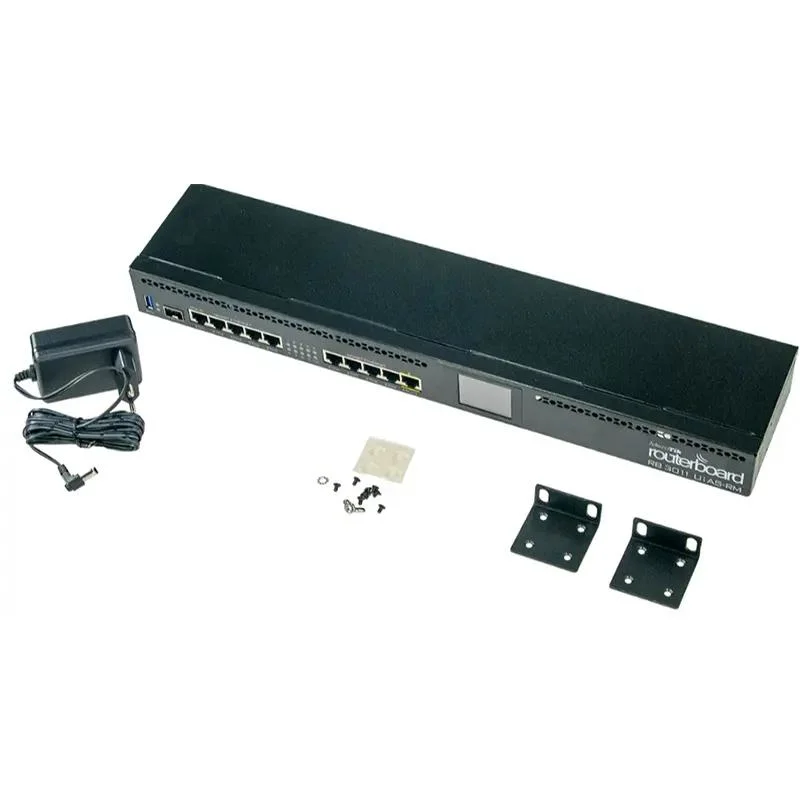 Melhor Dispositivo de Roteador com CPU de Arquitetura Arm e Múltiplas Portas Mikrotik Rb3011uias-RM Rb3011uias-RM.