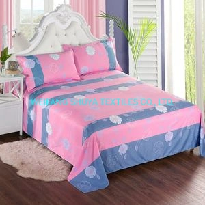Sheet Pillow Case 3-Piece Set Home Textile Bedding Article