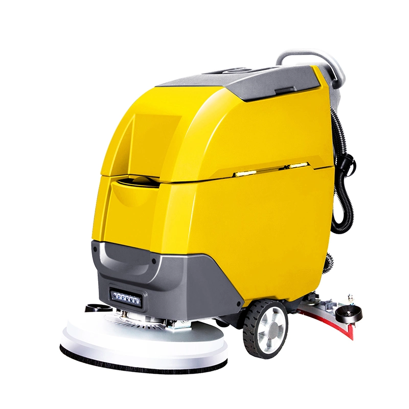 Industrial Battery Powered Walk Behind Floor Scrubber Cleaning Equipment for School/ Street /Hotel /Shops /Office