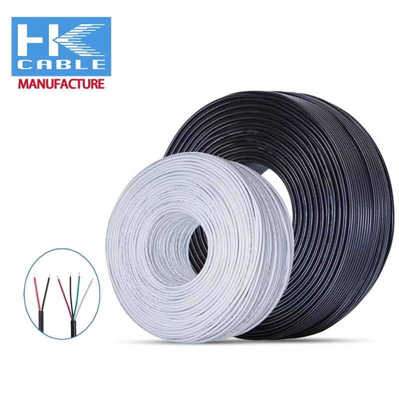 Computer Cables Awm 2464 Cable 22AWG 4 Core 300V UL2464 Communication Cable UL2464 PVC Jacket Multi Cores Conductor Shielded Wire Electrical Cable