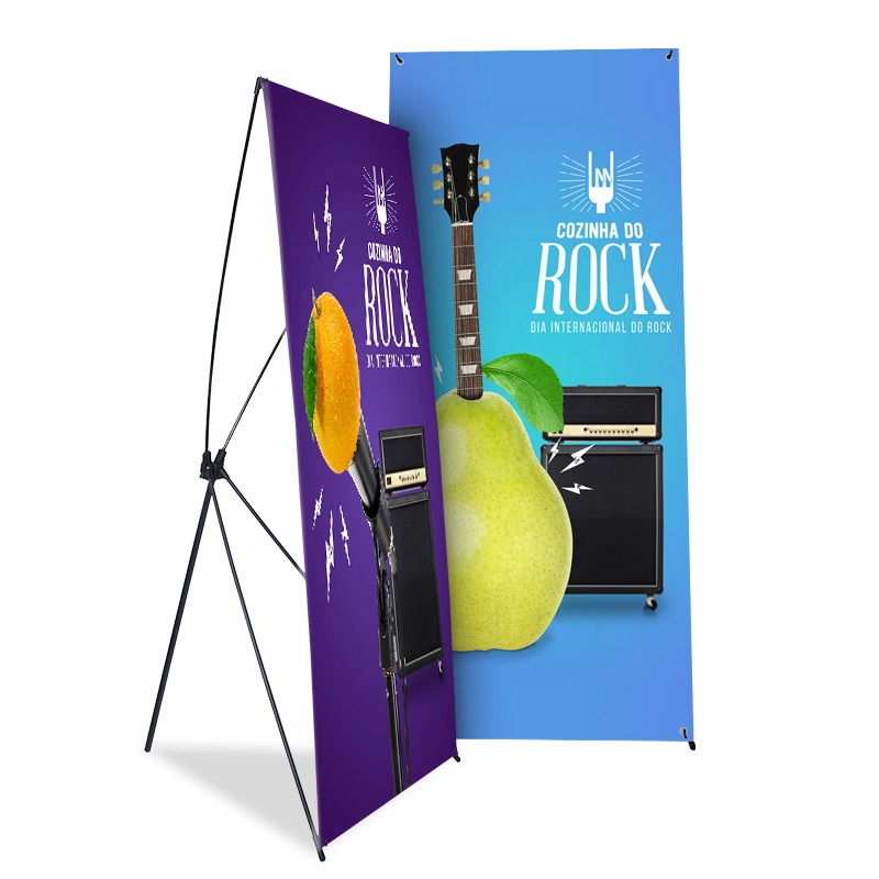 Exhibition Retractable PVC Roll up Banner Aluminum 85 X 200 Cm Display Roll up Stand Banner