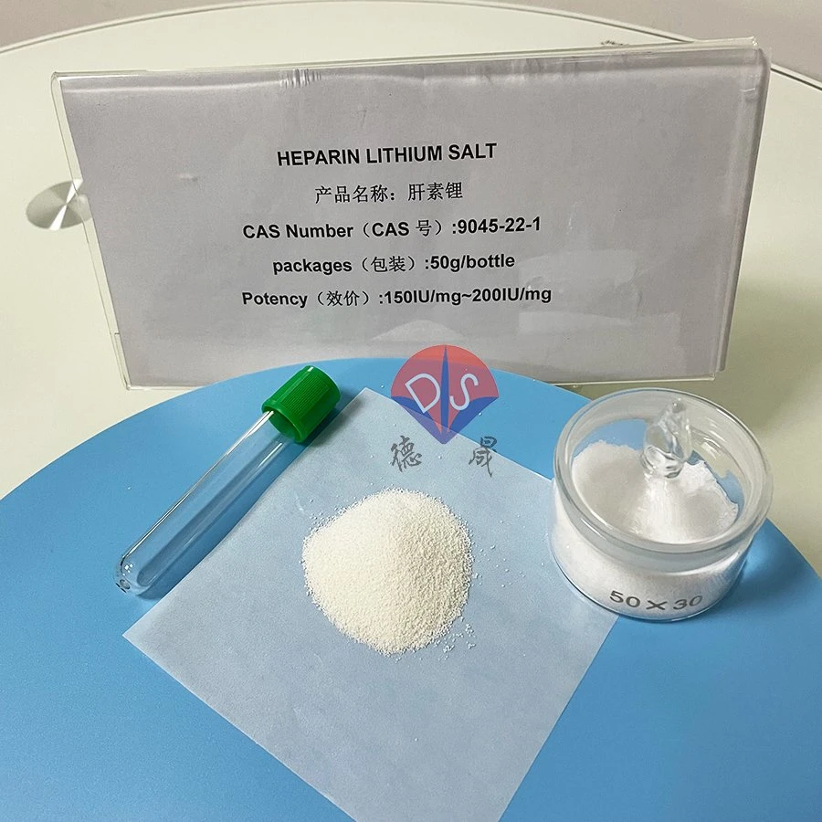Anticoagulante de alta pureza sin procesar CAS 9045-22-1 SAL de litio de heparina