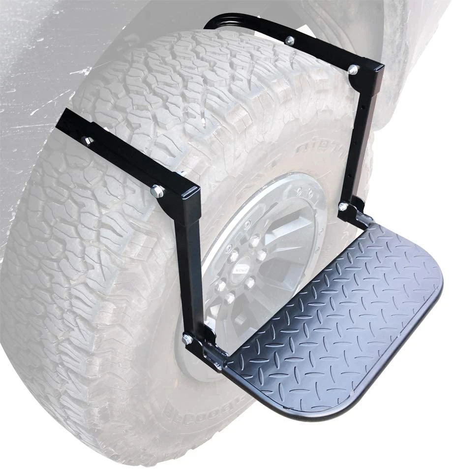 Portable Tire Step for Pickup SUV Max 14.4" Tire