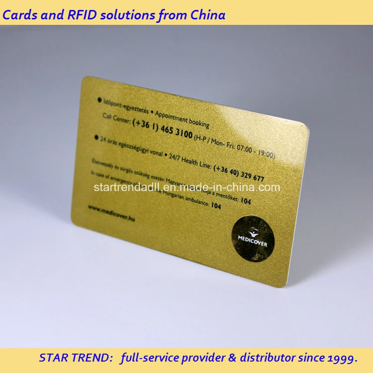 Cmyk Printing Plastic Smart Barcode Card Used as Business Card, VIP Card, Access Card, Game Card, Prepaid Card, Membership Card, Gift Card, Loyalty Card