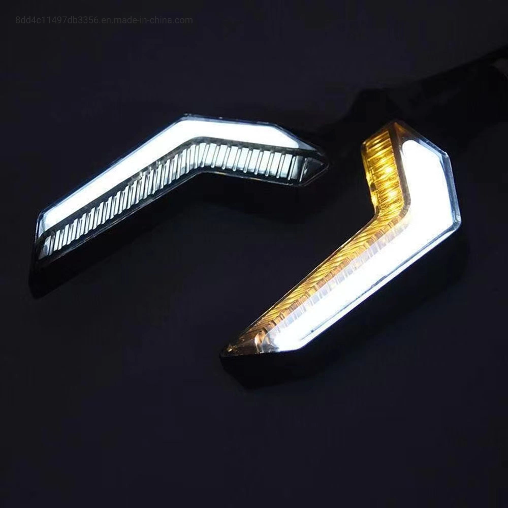 Moracing Motorcycle 12V LED Flowing Light Motorcycle Turning Light for Dirt Bike