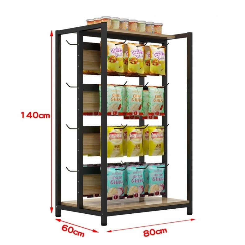 Display Shelves Store for Vegetable China Wholesale/Supplier Advertising Shelf Grocery Plastic Forming Retail Equipment Supermarket Rack Hook Hanging Shelf