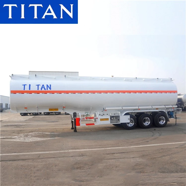 3 Axles 30000/40000/50000 Liters Oil/Diesel/Gasoline/Crude/Water/Milk/Propane Transport Steel Monoblock Fuel Tank/Tanker Truck Semi Trailer for Sale Price