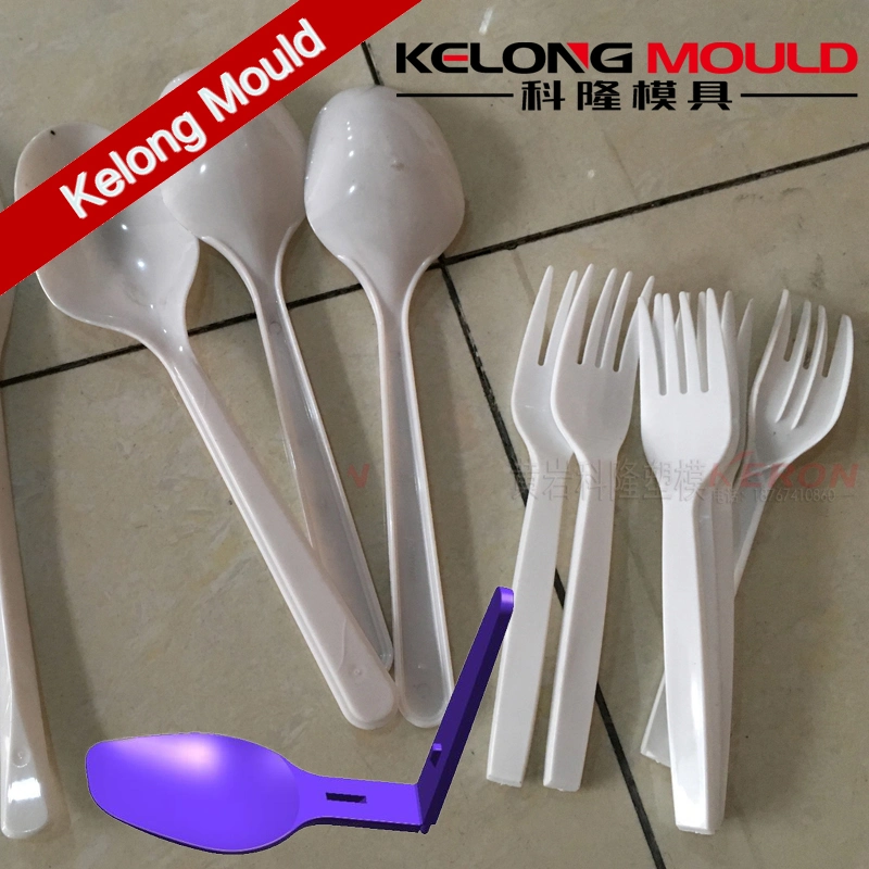 Good Quality S136 Steel 64 Cavities Knife Fork Spoon Moulding Factory