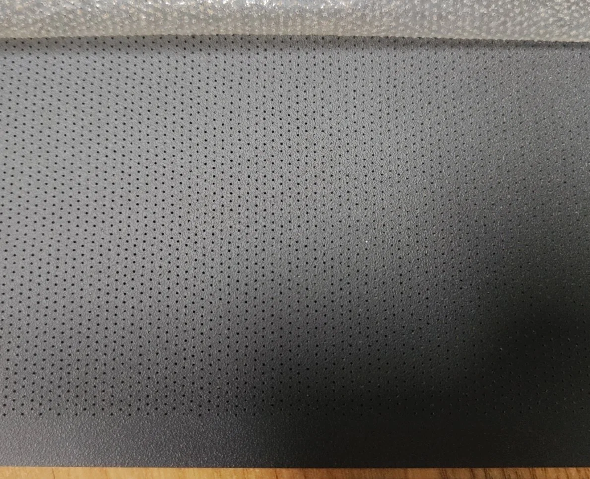 Interior Wall Ceiling Sound Absorption Micrp Perforated Acoustic Panel 2/2/0.5mm Invisible Soundproof Building Material