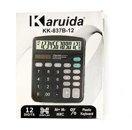 Calculador de simples e prática calculadora portátil de negócios 12 dígitos