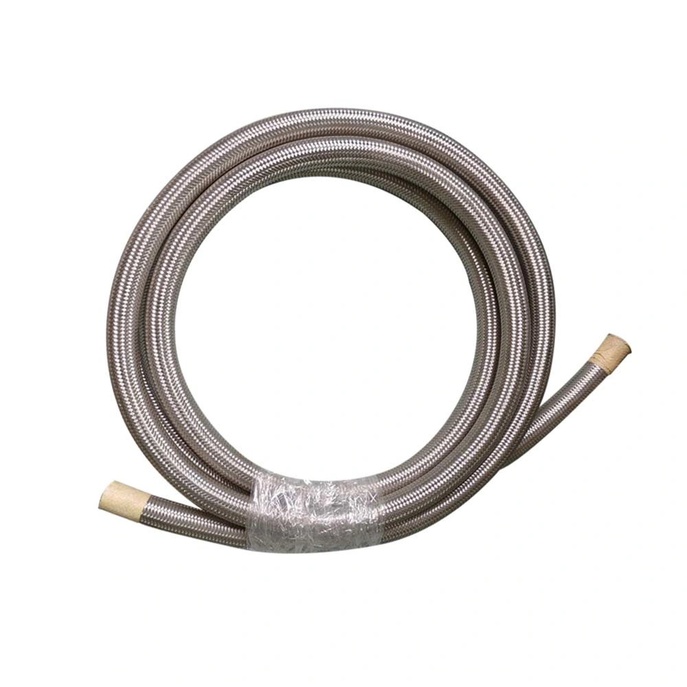 Smooth Inner PTFE Convoluted Hose Stainless Steel Braided PTFE Flexible Big Hose