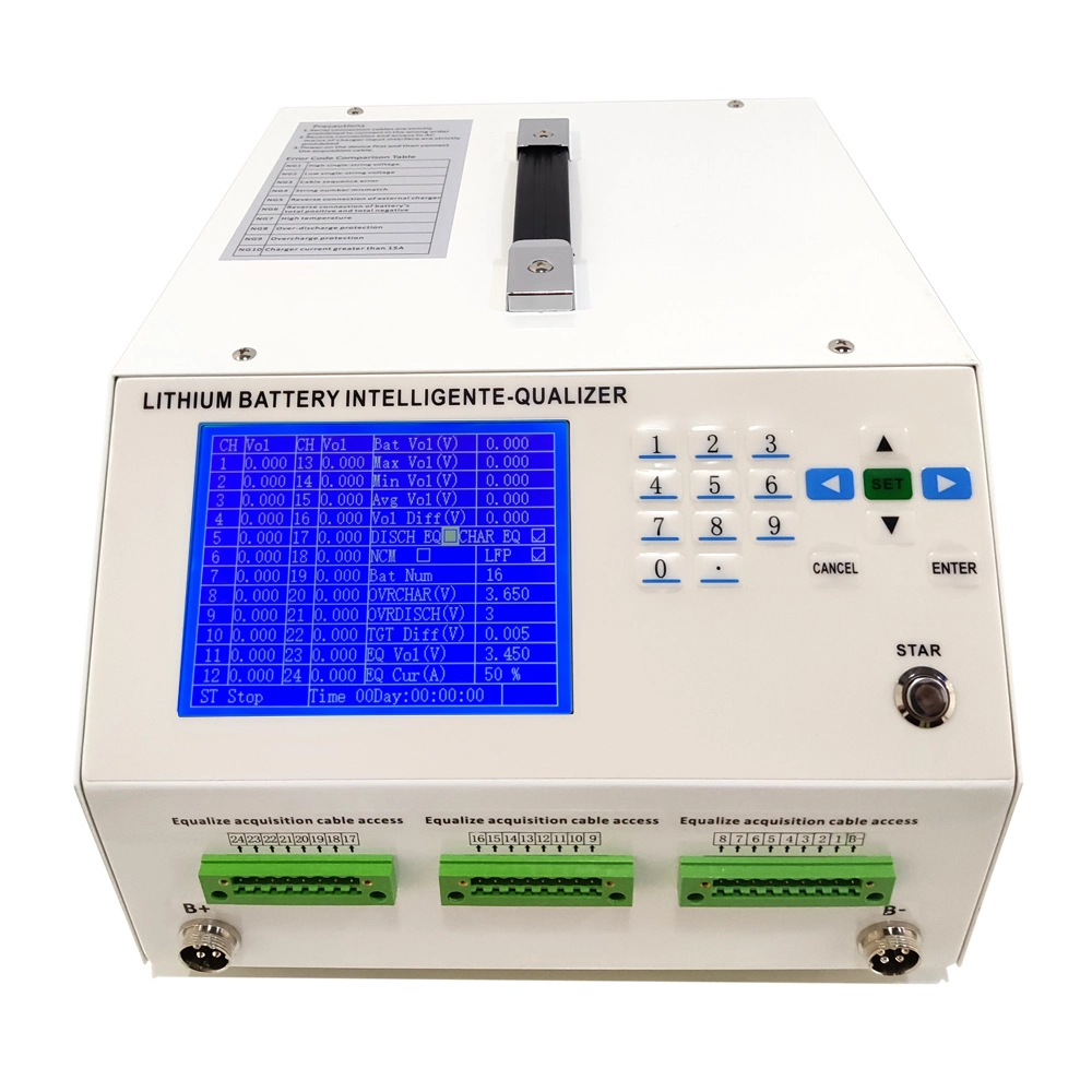 Lithium Battery Balanced Maintenance Instrument Is Mainly Used for Charging and Discharging Test and Balanced Maintenance of Lithium Battery Box