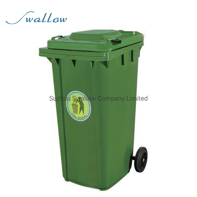 240L Outdoor Trash Receptacles Collection Garbage Bin