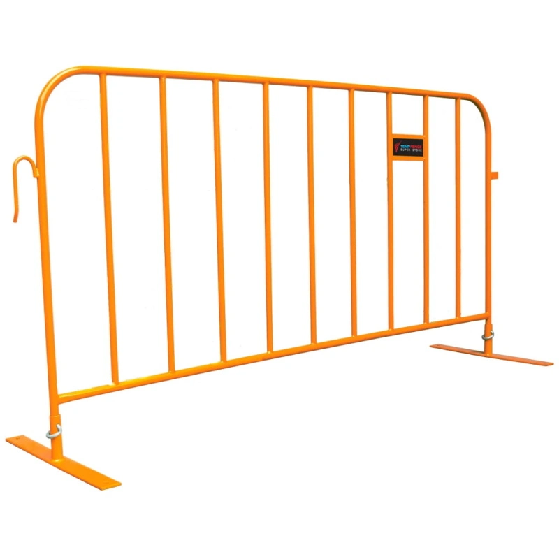 Cheap Used Galvanized Road Safety Portable Metal Barricade Event Crowd Control Traffic Barriers for Temporary/Parking