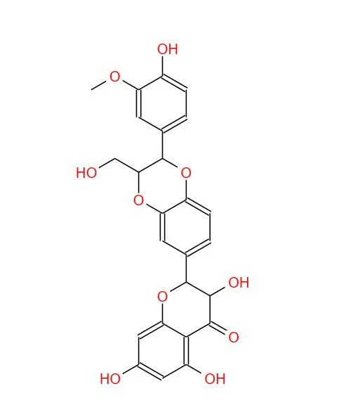 Pflanzenmilchdistelextrakt Silymarin Pulver CAS 65666-07-1 Silymarin