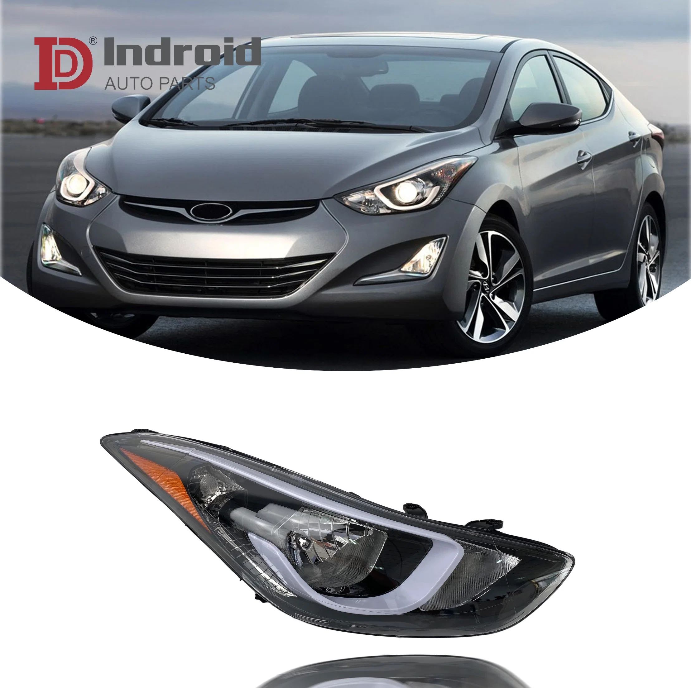 Head Lamp for Hyundai Elantra 2014 92101-3X300 92102-3X300