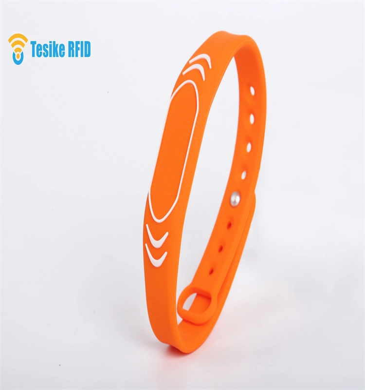 Chip Program Encode Lock Encryption NFC RFID Silicone Bracelet