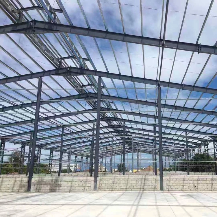 Gable Frame Light Metal Building Prefabricated Industrial Steel Structure Warehouse Construction